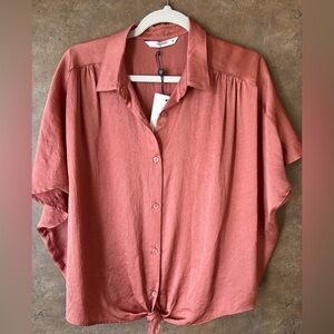 Summum 🧡size 38 EU front tie blouse
⭐️ NWT